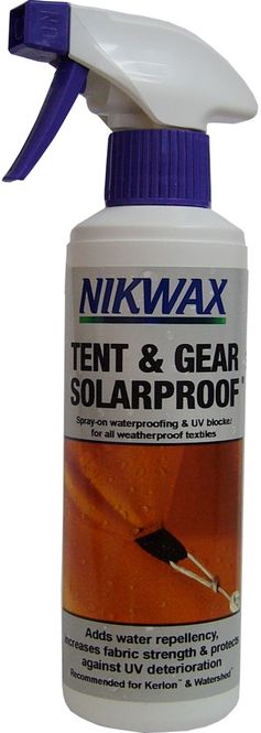 Hovedbilde Nikwax Tent and Gear Solarproof